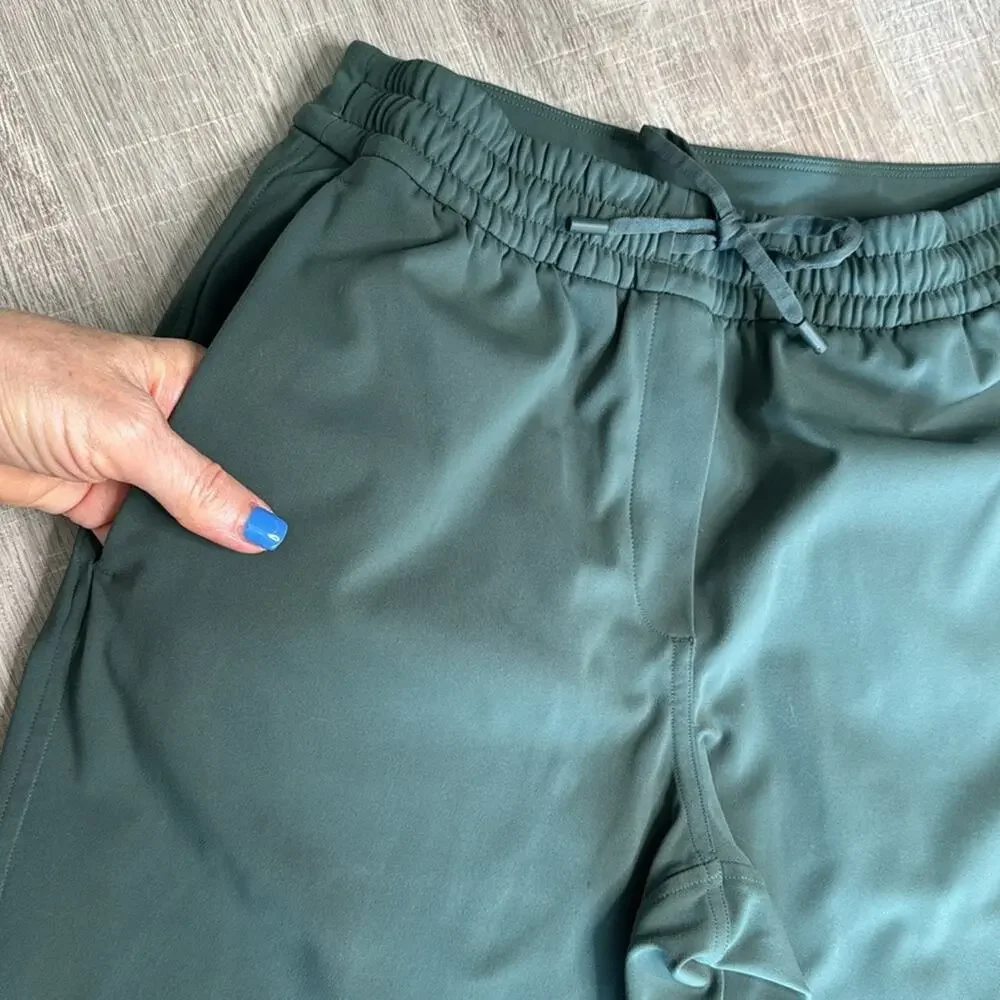 LULULEMON ATHLETICA Women’s Green Elastic Waist Pull On Pants